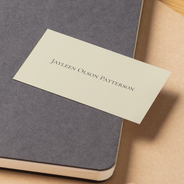 Simple Modern Professional Calling Card (Creator Uploaded)