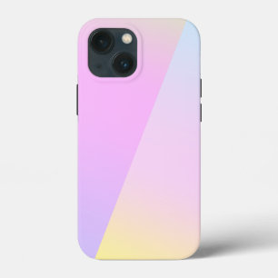 Simple Modern Rainbow colourful gradient Watercolo iPhone 13 Mini Case