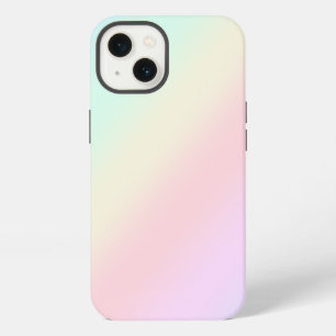 Simple Modern Rainbow colourful gradient Watercolo iPhone 13 Case