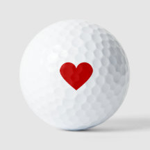 Simple Modern Red Heart Love Chic Minimal White 
