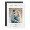 Simple Modern Save the Date Magnet Card with Photo