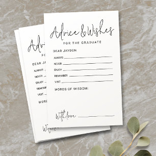 Simple Modern Script Graduate advice & wishes