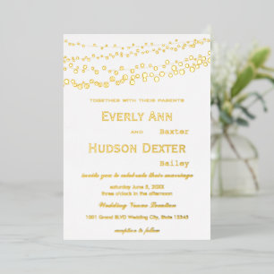 Simple Modern Silver Frozen Galaxy Wedding    