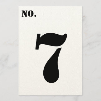Simple Modern Stencil Abbreviation Table Numbers