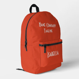 Simple Modern Tangerine Tango Printed Backpack