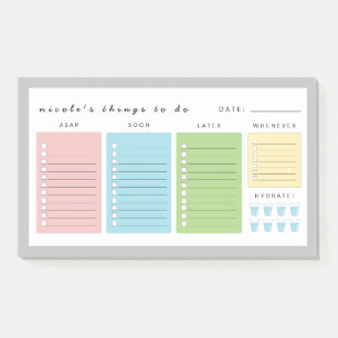 Simple Modern Things to do Post-it Notes