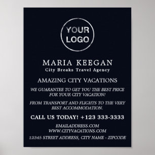 Simple & Modern Travel Agency Advertising Poster