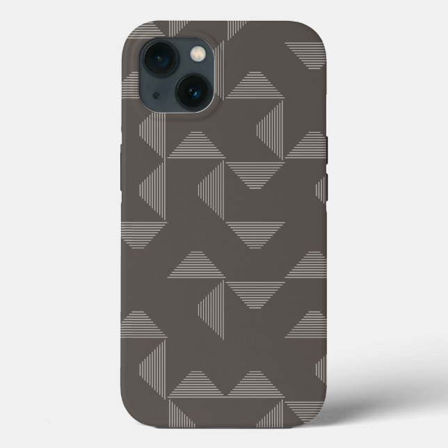 Simple, modern, trendy geometric graphic pattern Case-Mate iPhone case (Back)