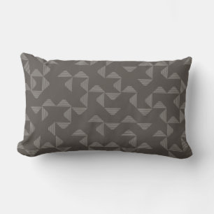 Simple, modern, trendy geometric graphic pattern lumbar cushion