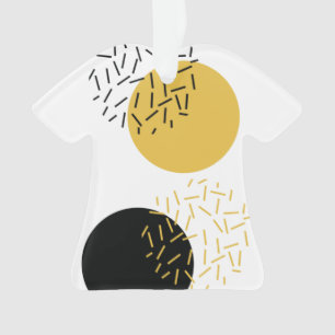 Simple, modern, trendy urban geometric graphic art ornament