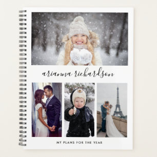 Simple Modern Typography   4 Photo Planner