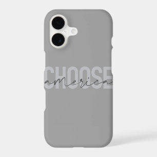 Simple, modern, urban cool design Choose America