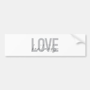 Simple, modern, urban, cool design Love Kentucky Bumper Sticker