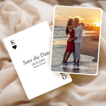 Simple Modern Wedding Save the Date