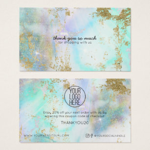 Simple Modern YOUR LOGO HERE Customer Discount