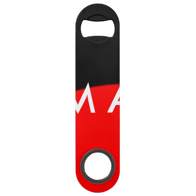 Simple monogram add your name letter man minimal t (Front)