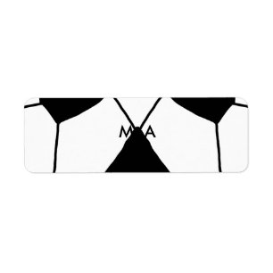 Simple monogram add your name letter man minimal t