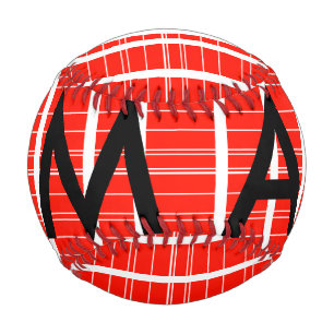 Simple monogram add your name letter man minimal t baseball
