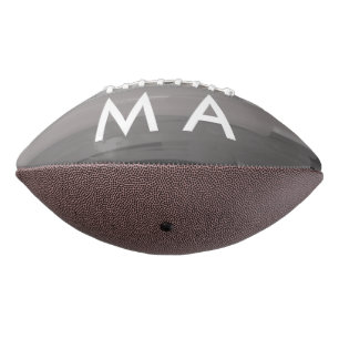 Simple monogram add your name letter man minimal t football