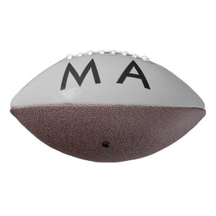 Simple monogram add your name letter man minimal t football