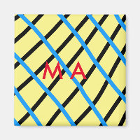 Simple monogram add your name letter man minimal t