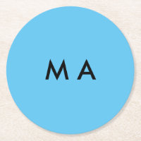 Simple monogram add your name letter man minimal t