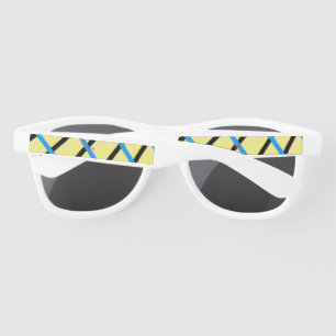 Simple monogram add your name letter man minimal t sunglasses