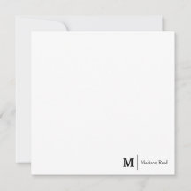 Simple Monogram Business