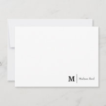 Simple Monogram Business
