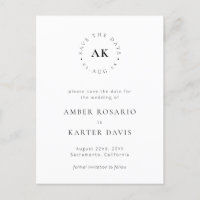 Simple Monogram Circle Modern Minimalist Font