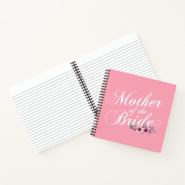 Simple Mother of the Bride Wedding | Notebook (Inside)