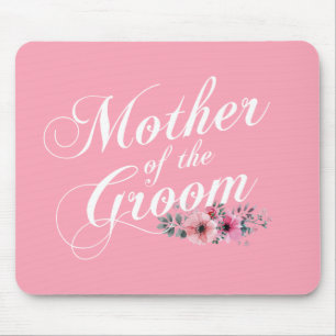 Simple Mother of the Groom Wedding Mousepad
