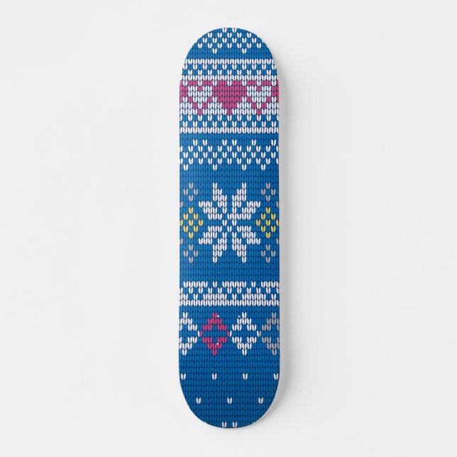 Simple Motifs Pattern 3 Skateboard (Front)