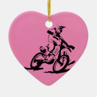 Simple Motorcross Bike and Rider