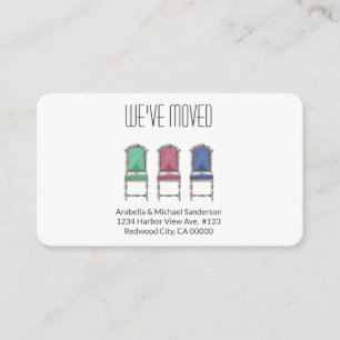 Simple Moving Announcement Colorful Minimalist