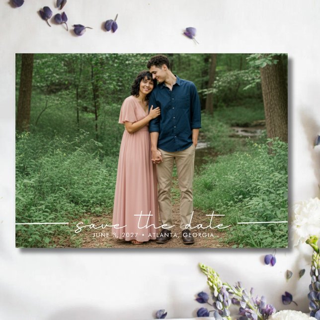 Simple Multi Photo Wedding  Save The Date (Simple Multi Photo Wedding Save The Date)