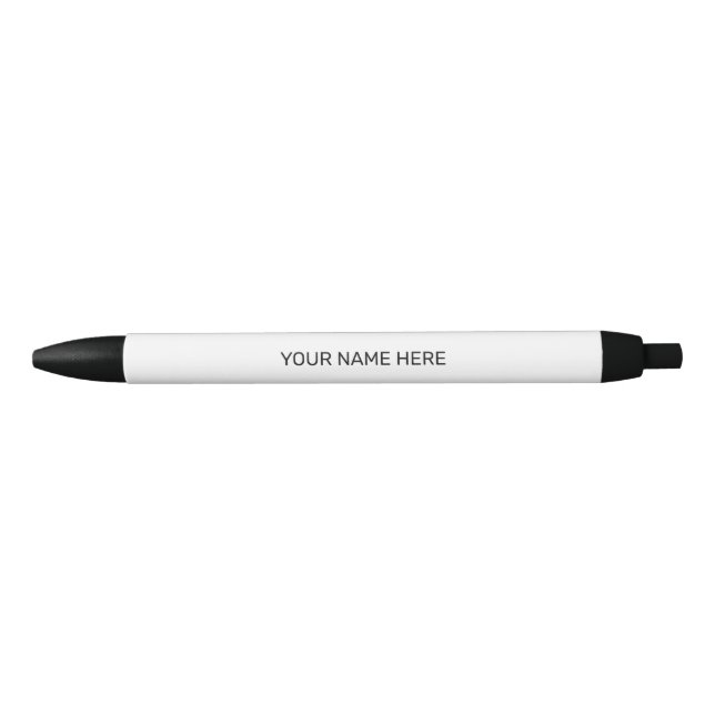 SIMPLE NAME CUSTOME MINIMAL BLACK INK PEN (Front)