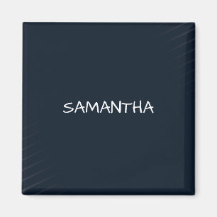 Simple Name Personalised Magnet