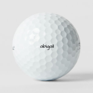 Simple Name Titleist Pro VI Golf Balls