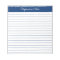 Simple Navy Blue Lined Personalised 