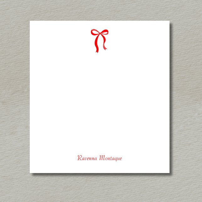 Simple Neon Red Bow Script Custom Name Script Notepad (Creator Uploaded)