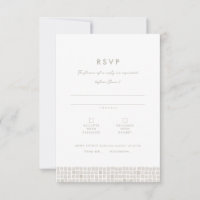 Simple neutral beige tile frame beach wedding