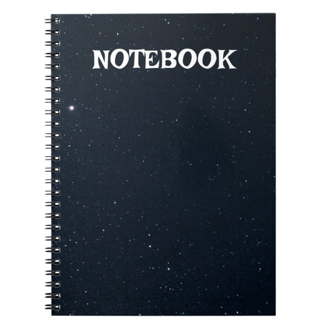 Simple night NOTEBOOK (Front)
