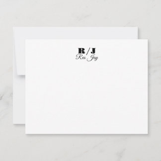 Simple note card