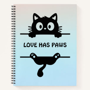 Simple Notebook Journal cat mum cat dad