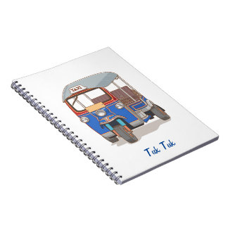 Simple Notebooks Thai Tuk Tuk Cover