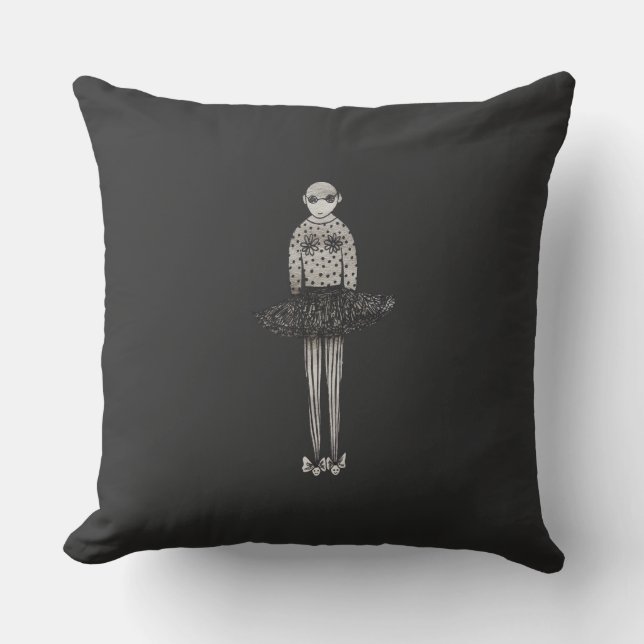 Simple office outfit  cushion (Front)