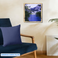 Simple One Colour Medium Blue 