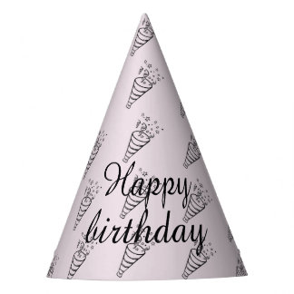 Simple Outline Party Hat