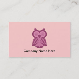Simple Owl Business Cards